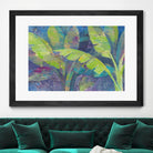 Bermuda Palms by Albena Hristova on GIANT ART - purple tropical