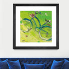 Yes by Kellie Day on GIANT ART - blue leisure