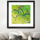 Yes by Kellie Day on GIANT ART - blue leisure