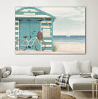 Beach Cruiser I by James Wiens on GIANT ART - beige nautical