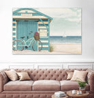 Beach Cruiser I by James Wiens on GIANT ART - beige nautical