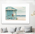 Beach Cruiser I by James Wiens on GIANT ART - blue costal canadien