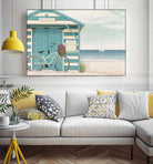 Beach Cruiser I by James Wiens on GIANT ART - beige nautical