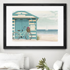 Beach Cruiser I by James Wiens on GIANT ART - blue costal canadien