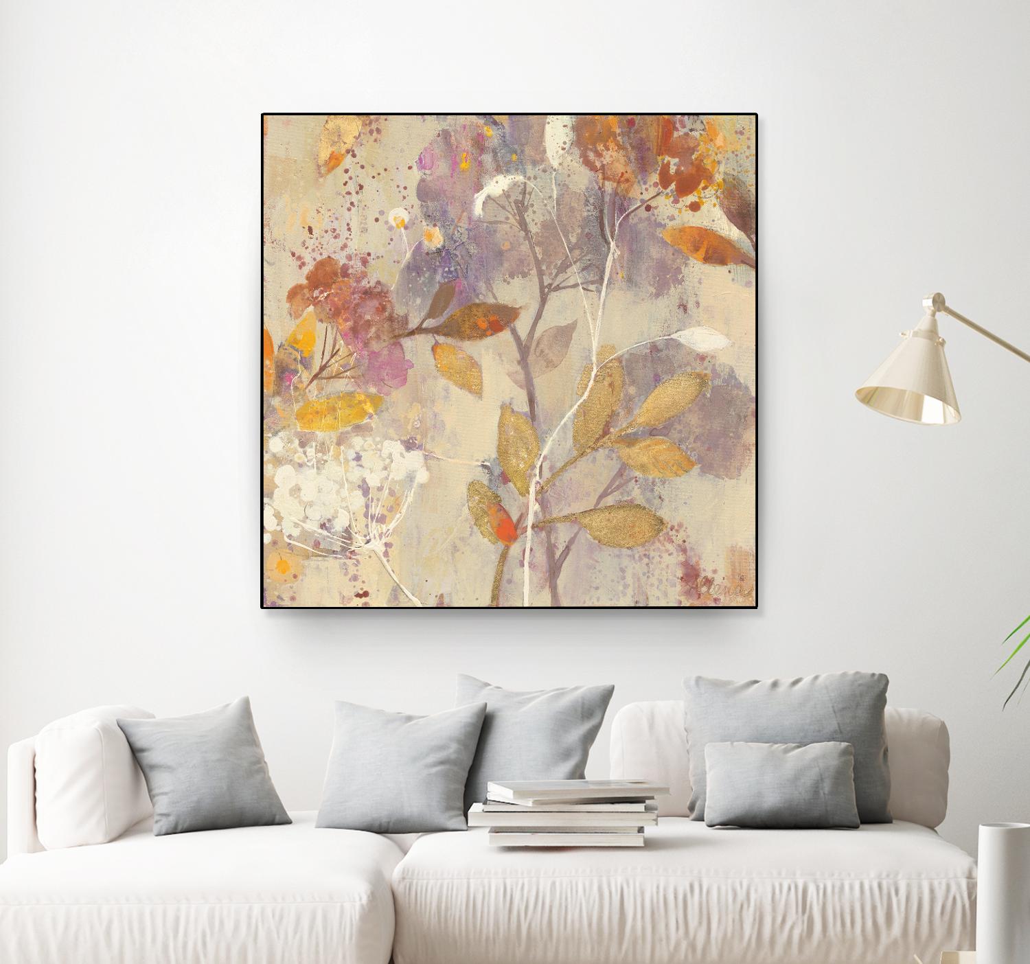 Autumn Botnanicals II by Albena Hristova on GIANT ART - red botany