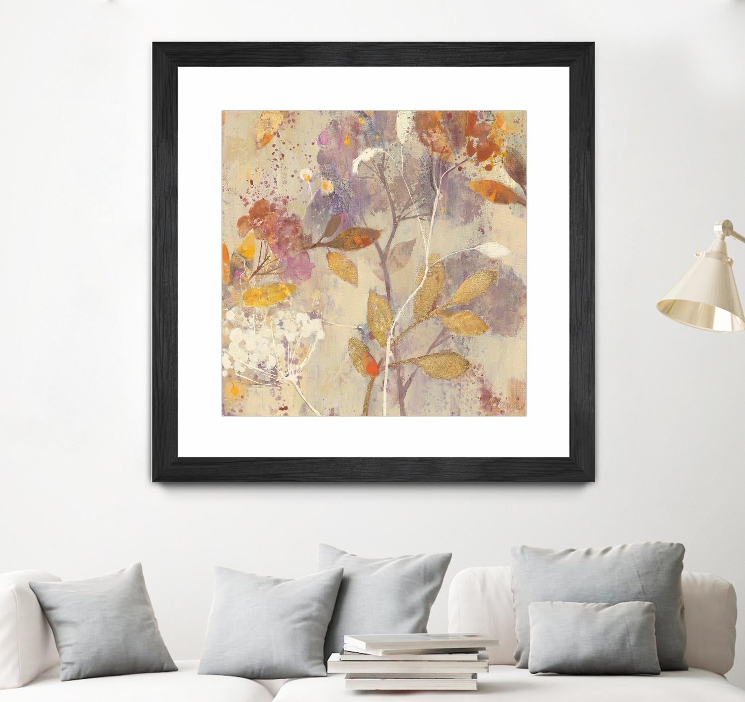 Autumn Botnanicals II by Albena Hristova on GIANT ART - red botany