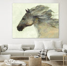 Into the Wind Ivory by Albena Hristova on GIANT ART - grey animals