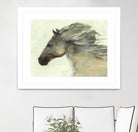 Into the Wind Ivory by Albena Hristova on GIANT ART - grey animals