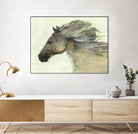 Into the Wind Ivory by Albena Hristova on GIANT ART - grey animals