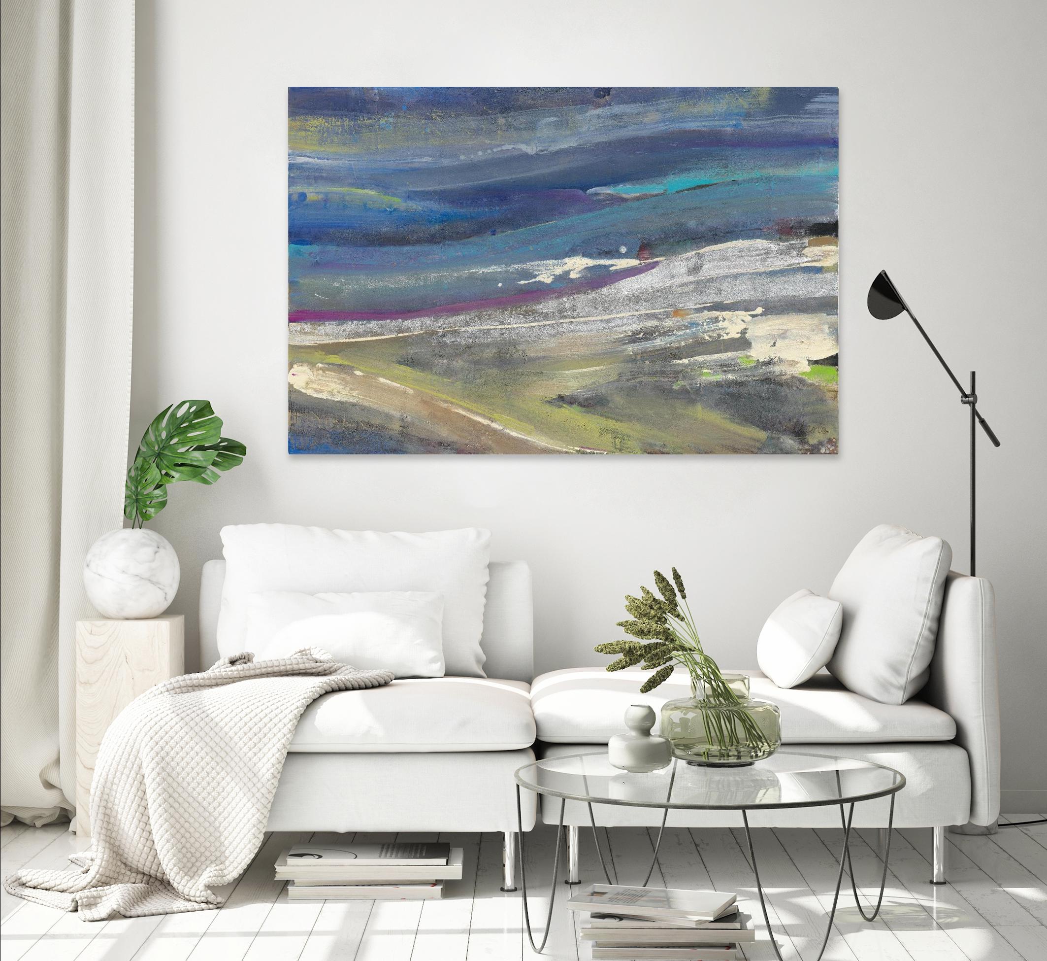 Highlands by Albena Hristova on GIANT ART - green abstract