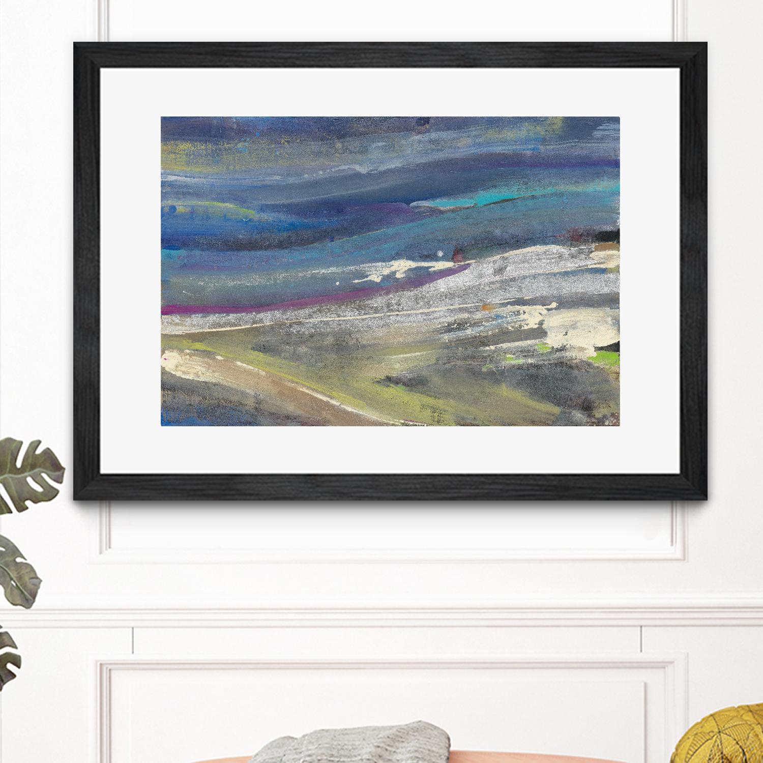 Highlands by Albena Hristova on GIANT ART - green abstract