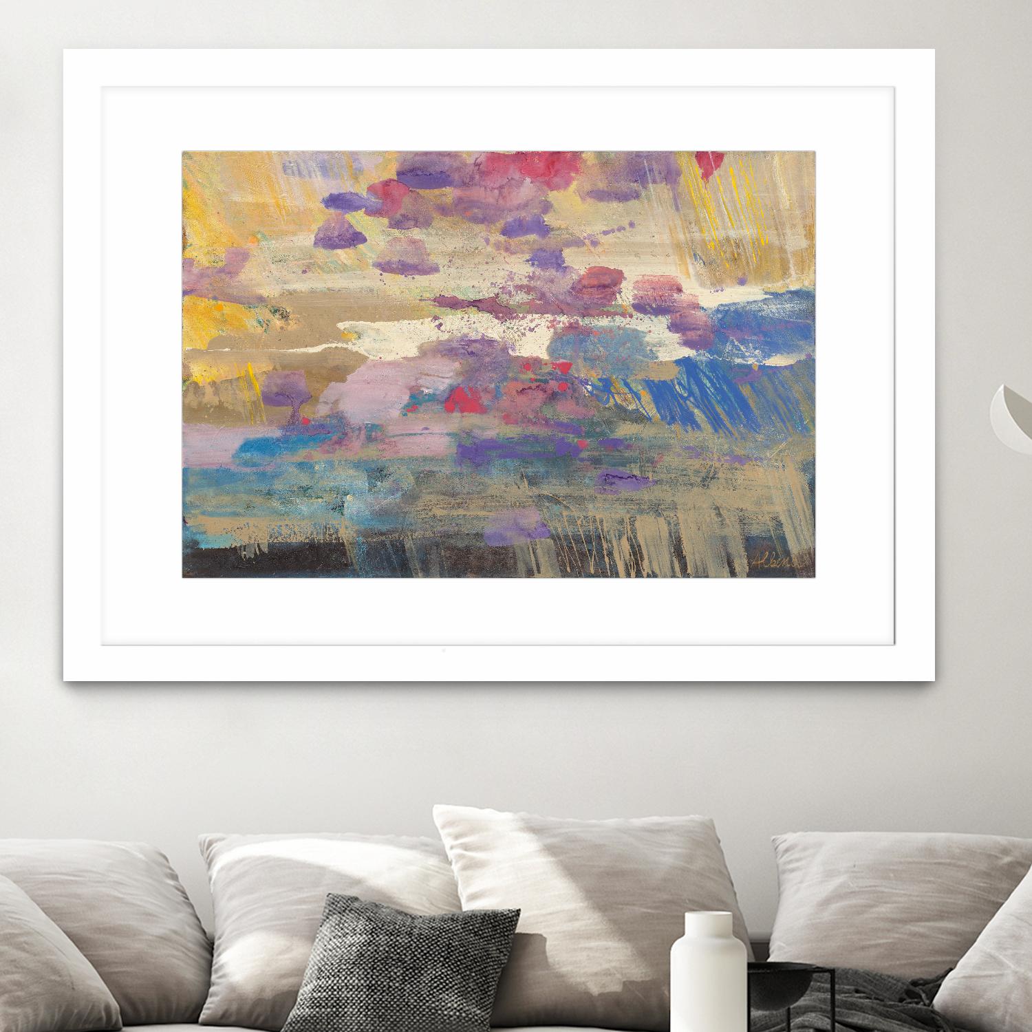 Windemoor by Albena Hristova on GIANT ART - blue abstract