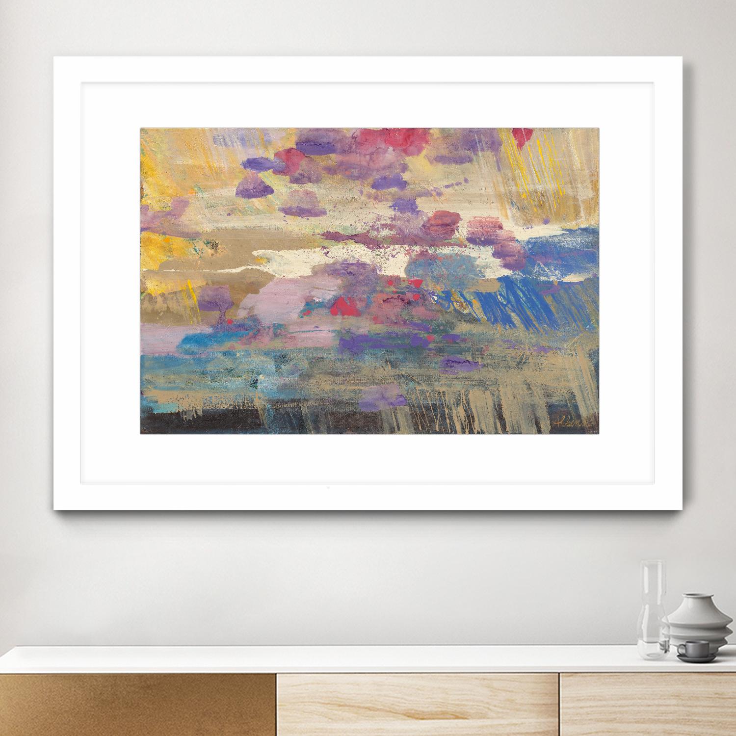 Windemoor by Albena Hristova on GIANT ART - blue abstract