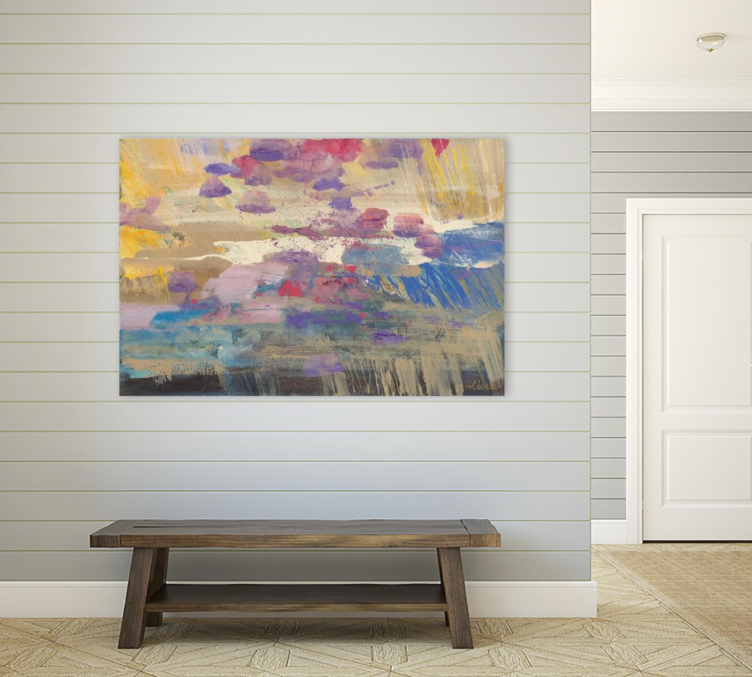 Windemoor by Albena Hristova on GIANT ART - blue abstract