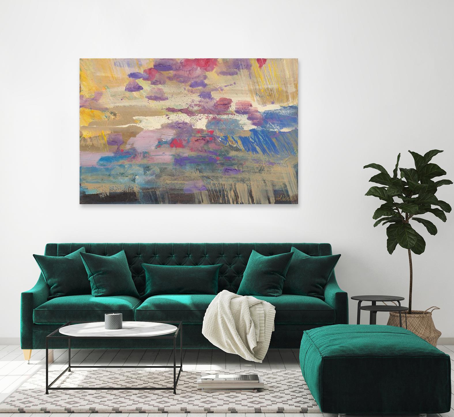 Windemoor by Albena Hristova on GIANT ART - blue abstract