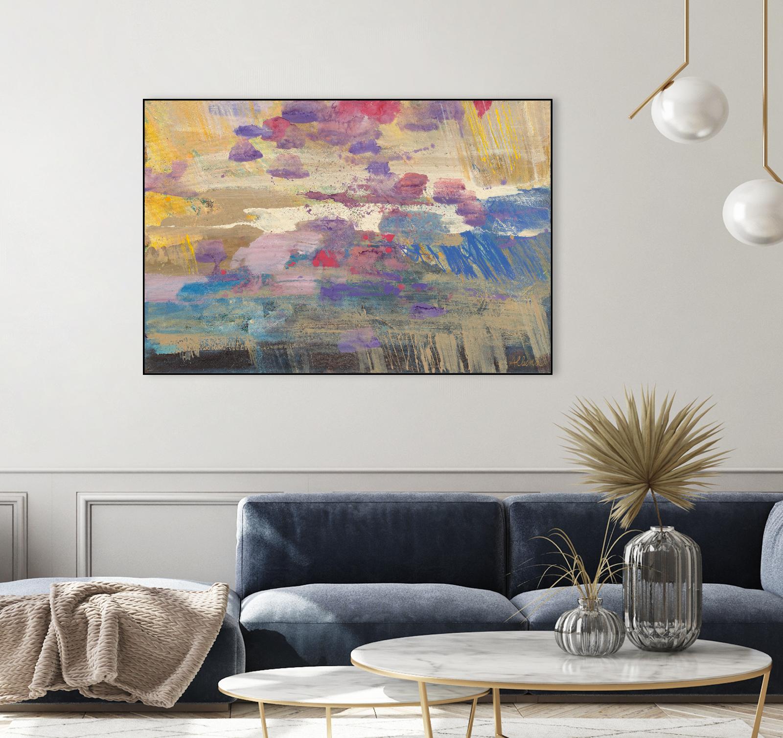 Windemoor by Albena Hristova on GIANT ART - blue abstract