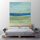 Azure Wave by Albena Hristova on GIANT ART - green sea scene