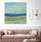 Azure Wave by Albena Hristova on GIANT ART - green sea scene