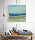 Azure Wave by Albena Hristova on GIANT ART - green sea scene