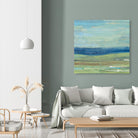 Azure Wave by Albena Hristova on GIANT ART - green sea scene