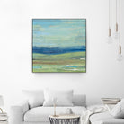 Azure Wave by Albena Hristova on GIANT ART - green sea scene