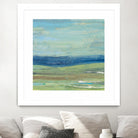 Azure Wave by Albena Hristova on GIANT ART - green sea scene