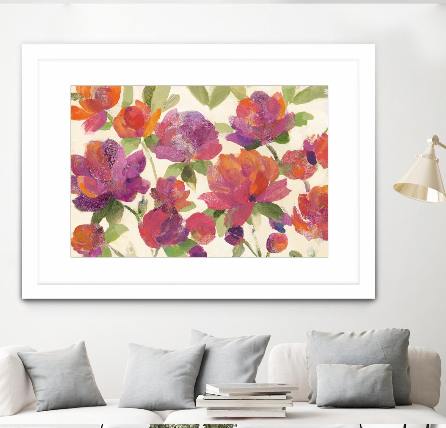 Garden Delight III by Albena Hristova on GIANT ART - green floral