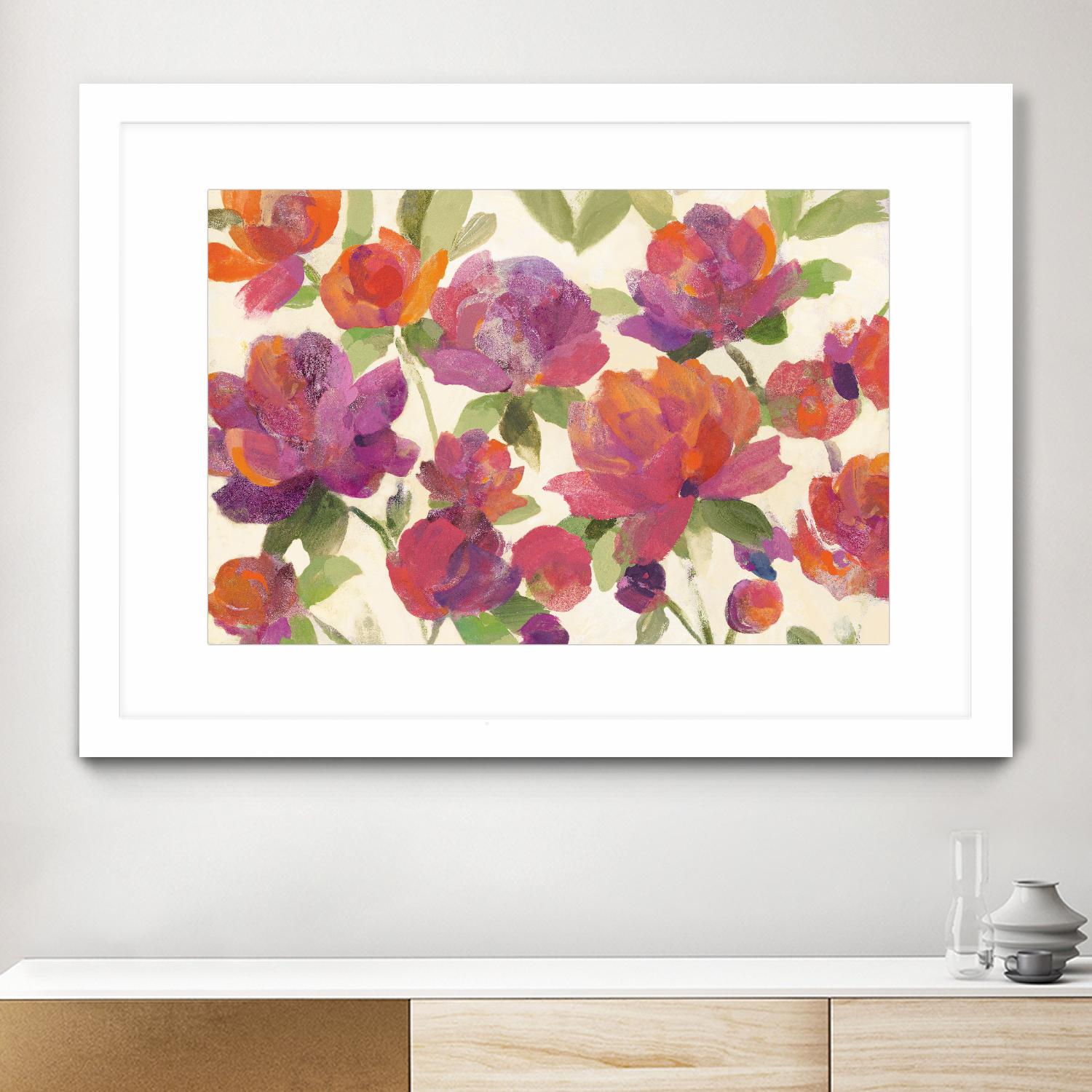 Garden Delight III by Albena Hristova on GIANT ART - green floral