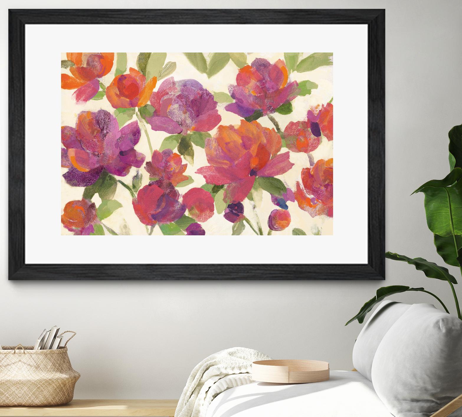 Garden Delight III by Albena Hristova on GIANT ART - green floral