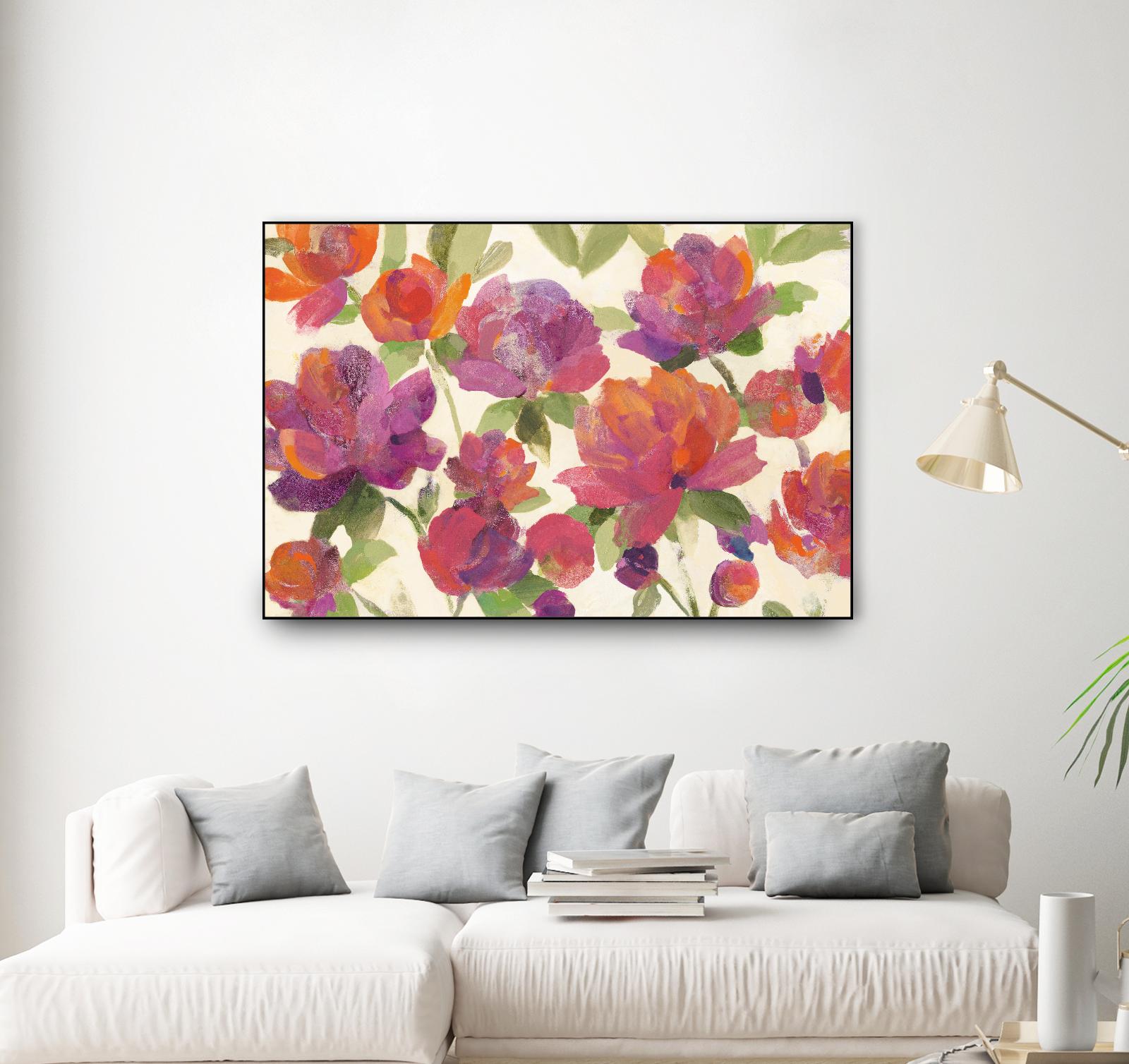 Garden Delight III by Albena Hristova on GIANT ART - green floral