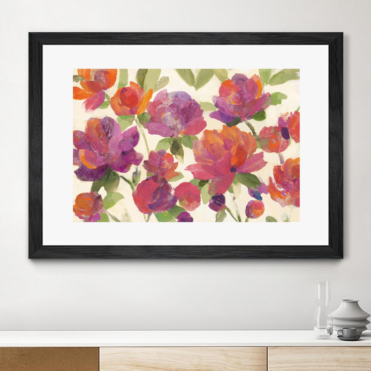 Garden Delight III by Albena Hristova on GIANT ART - green floral