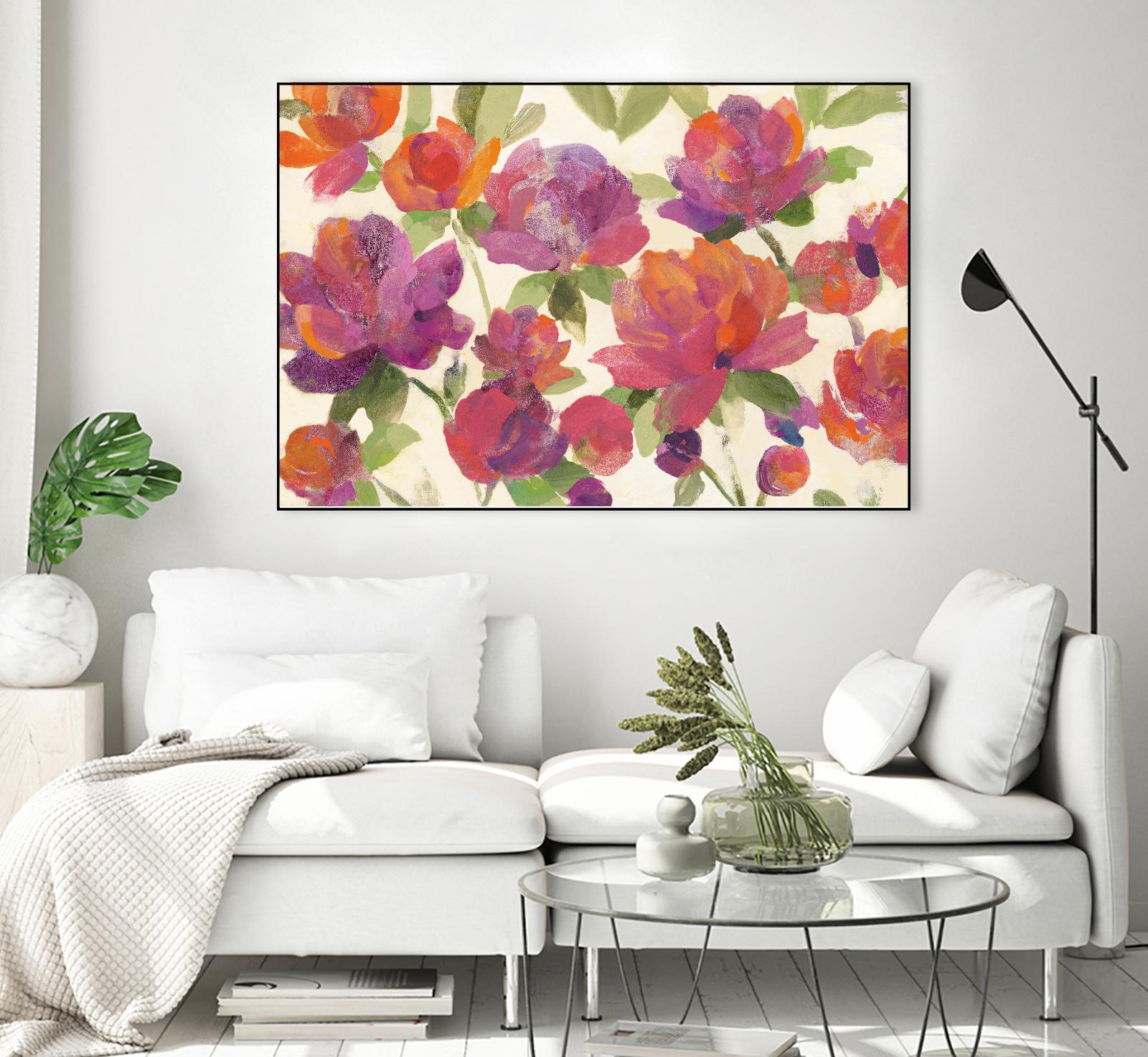 Garden Delight III by Albena Hristova on GIANT ART - green floral