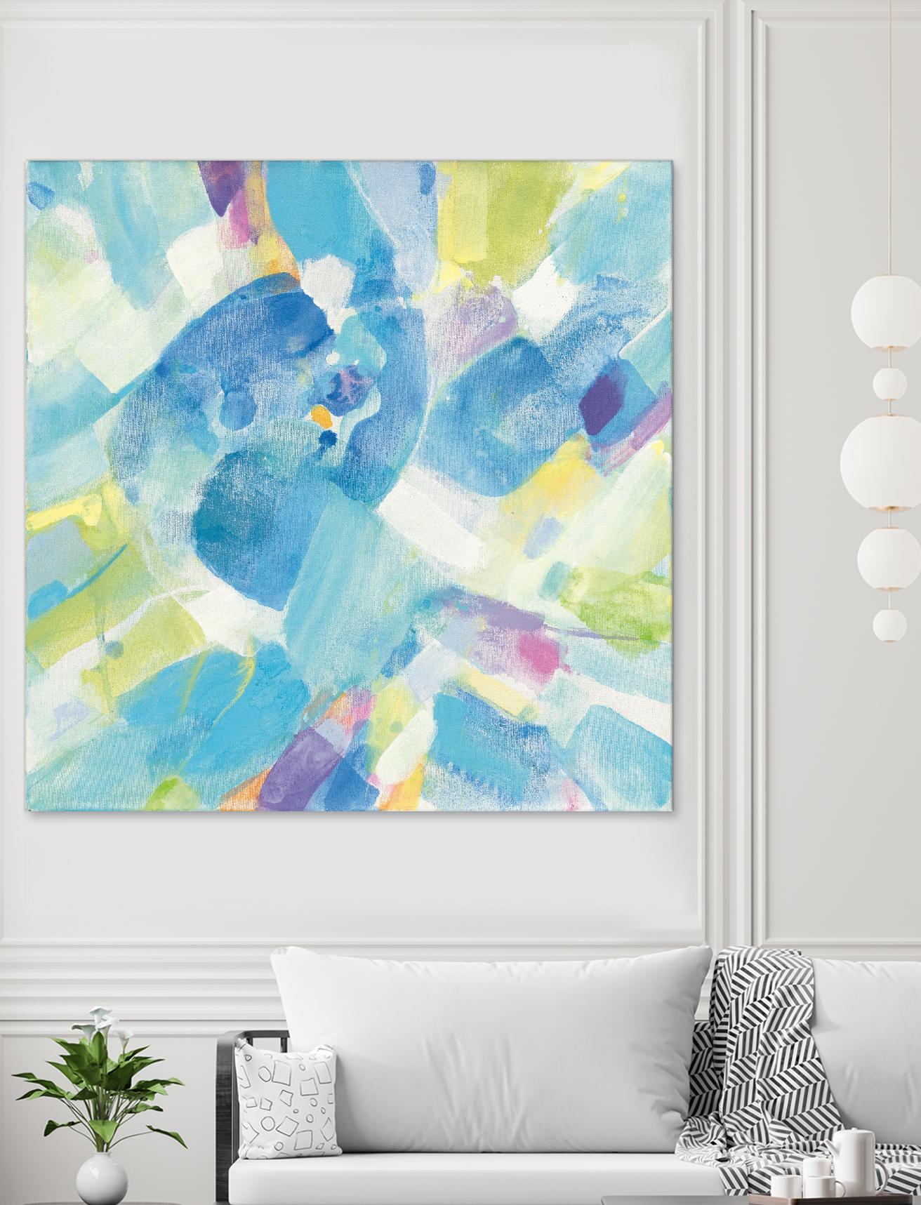 Made in the Shade II by Albena Hristova on GIANT ART - yellow abstract