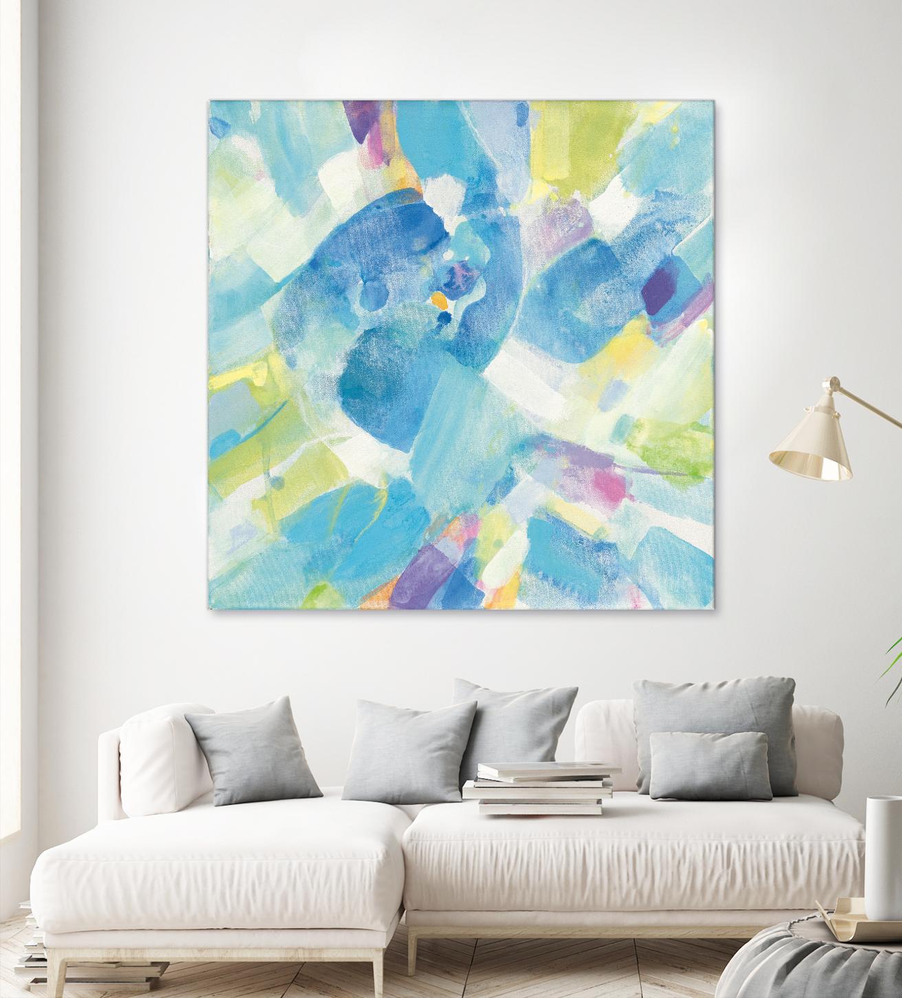 Made in the Shade II by Albena Hristova on GIANT ART - yellow abstract