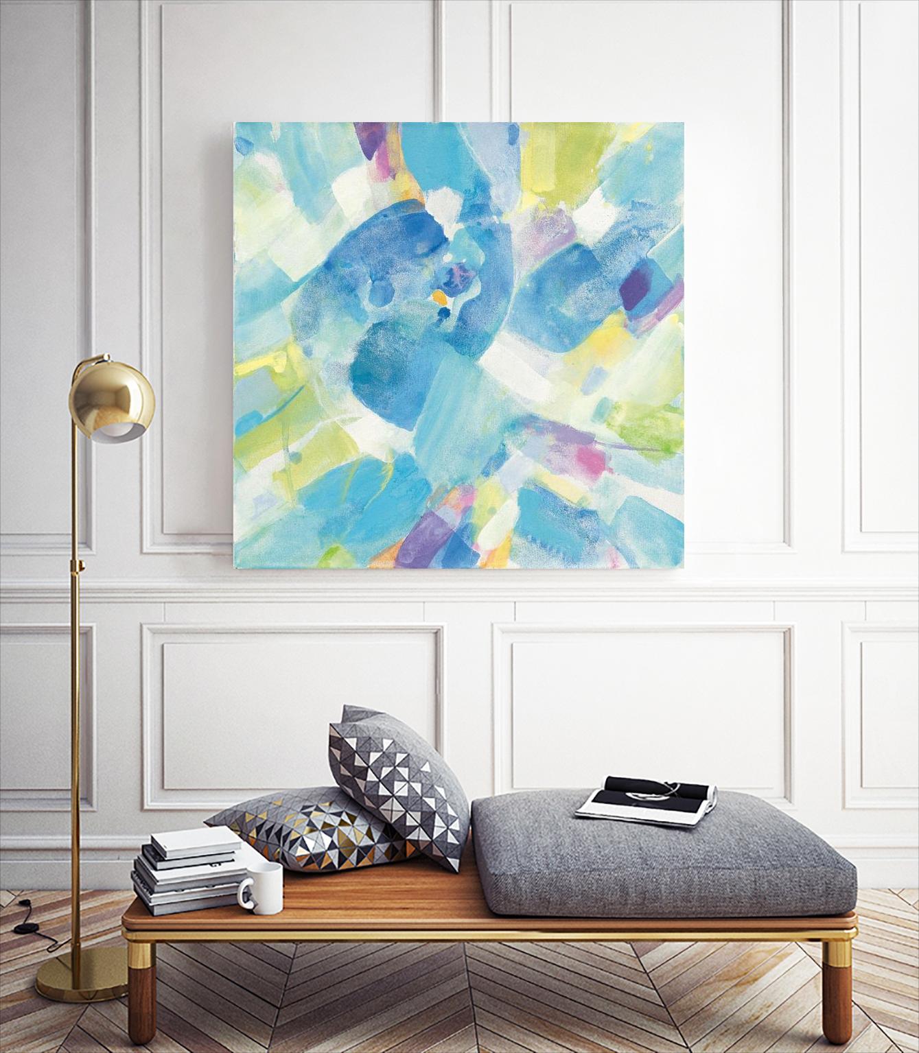 Made in the Shade II by Albena Hristova on GIANT ART - yellow abstract