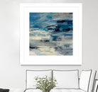 Indigo Wave by Silvia Vassileva on GIANT ART - black abstract