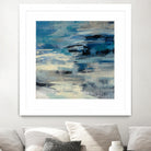 Indigo Wave by Silvia Vassileva on GIANT ART - black abstract