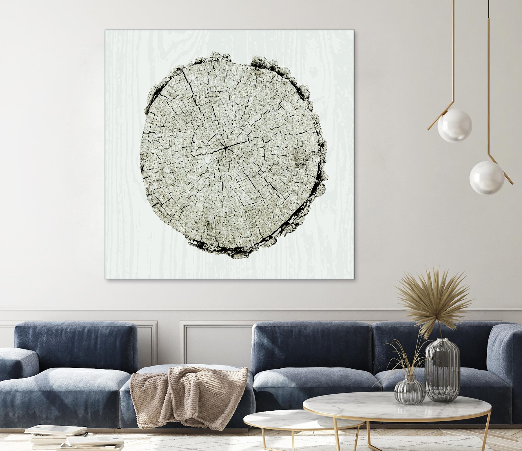 Woodland Years II by Sue Schlabach on GIANT ART - beige trees