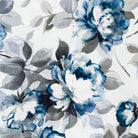 Scent of Roses Indigo II by Portfolio on GIANT ART - grey floral