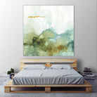 My Greenhouse Abstract III by Albena Hristova on GIANT ART - multi abstract gold