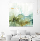 My Greenhouse Abstract III by Albena Hristova on GIANT ART - multi abstract gold