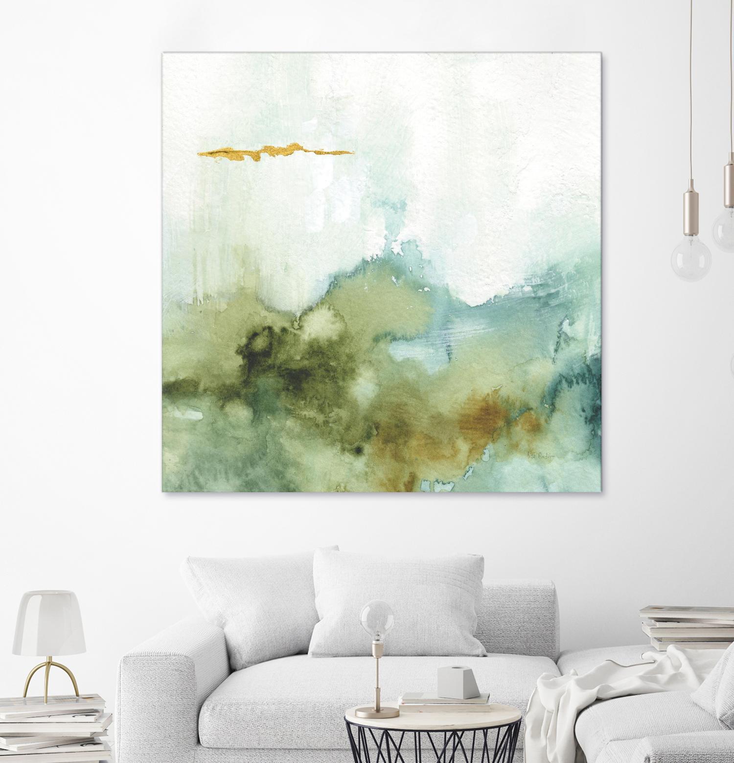 My Greenhouse Abstract III by Albena Hristova on GIANT ART - multi abstract gold