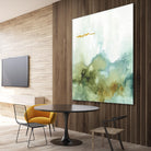 My Greenhouse Abstract III by Albena Hristova on GIANT ART - multi abstract gold