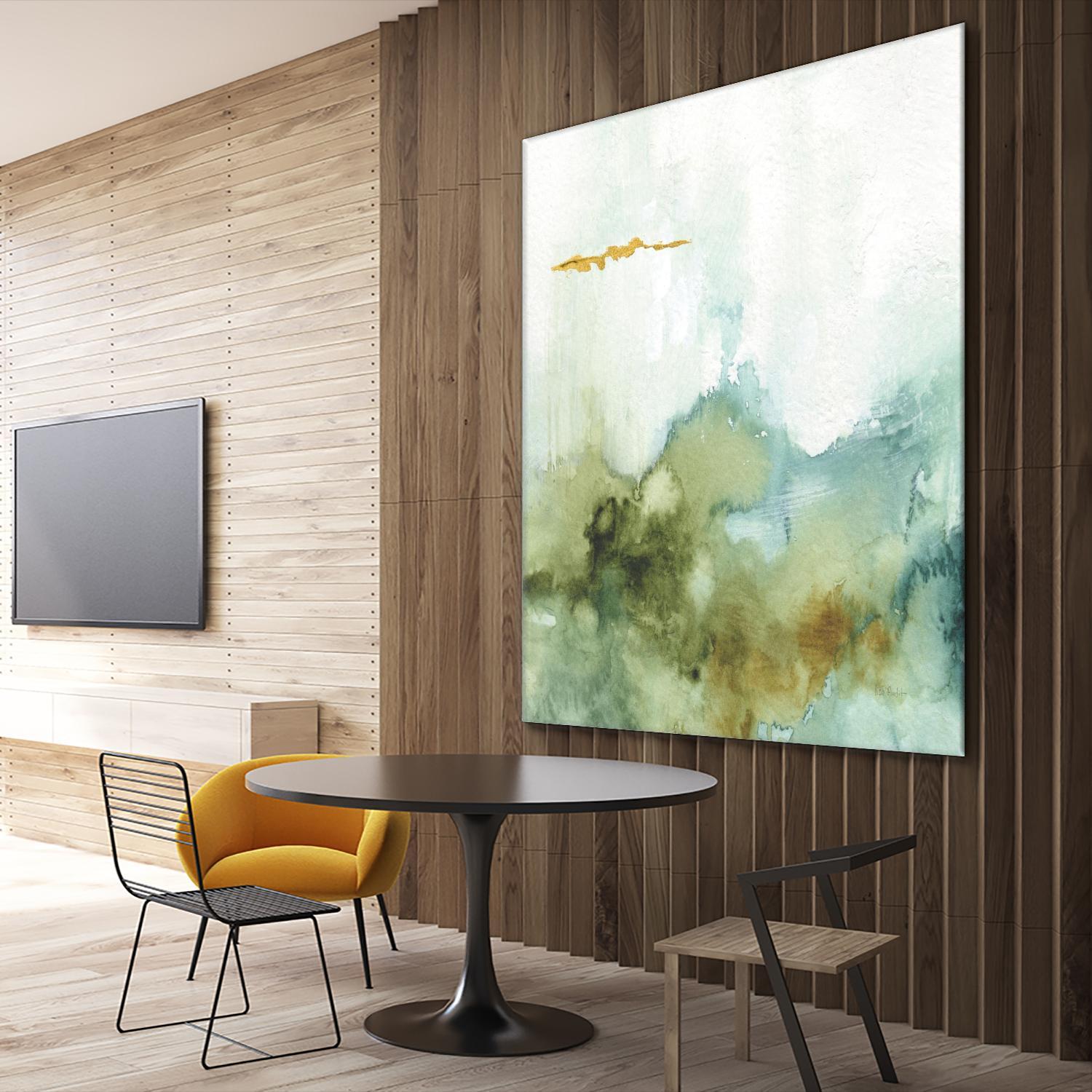 My Greenhouse Abstract III by Albena Hristova on GIANT ART - multi abstract gold