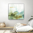 My Greenhouse Abstract III by Albena Hristova on GIANT ART - multi abstract gold