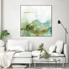 My Greenhouse Abstract III by Albena Hristova on GIANT ART - multi abstract gold