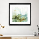 My Greenhouse Abstract III by Albena Hristova on GIANT ART - multi abstract gold