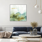 My Greenhouse Abstract III by Albena Hristova on GIANT ART - multi abstract gold