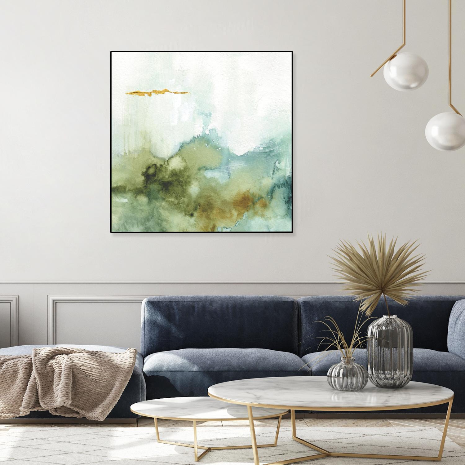 My Greenhouse Abstract III by Albena Hristova on GIANT ART - multi abstract gold