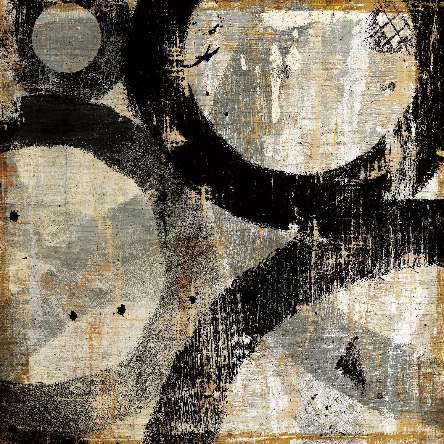 Industrial II by Michael Mullan on GIANT ART - beige abstract